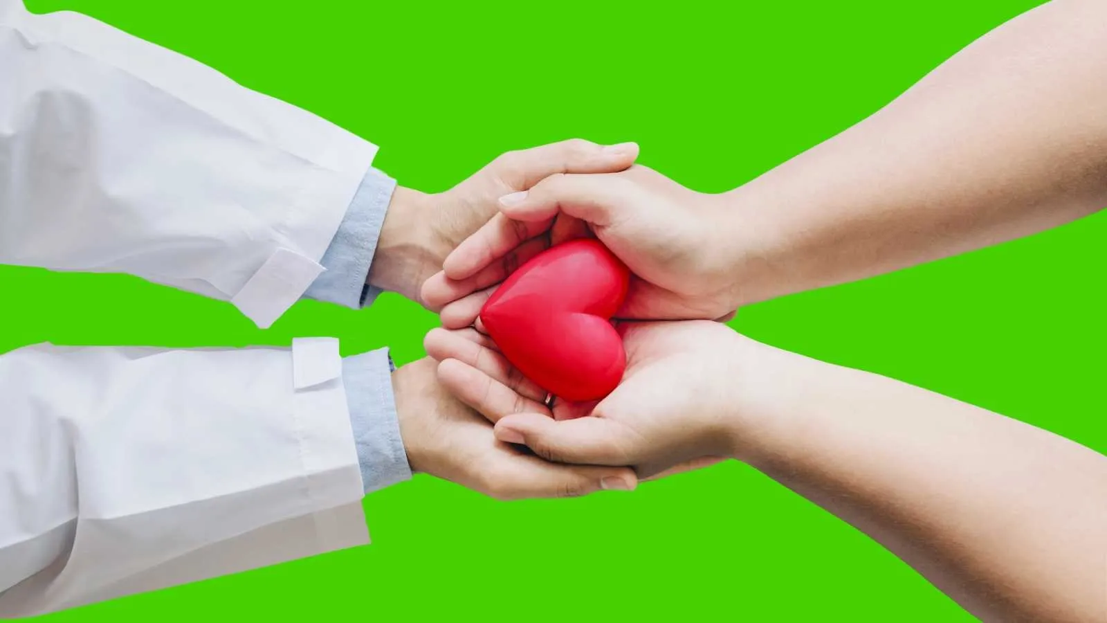 Holding heart