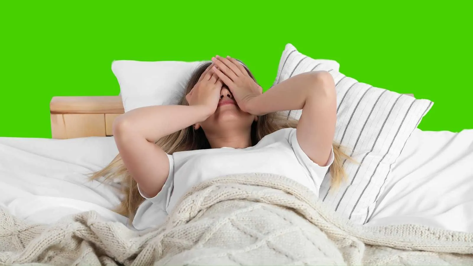 Women sleeping in bed
